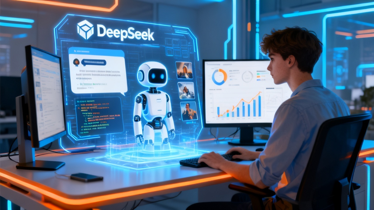 DeepSeek新手入门全攻略:AI创业浪潮下的效率提升利器配图